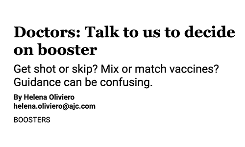 Covid vaccine misinformation